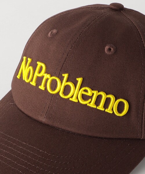 No Problemo(ノープロブレモ)の「<No Problemo> ロゴ キャップ(キャップ・メンズ・ダークブラウン/ネイビー・FREE)」の11枚目の写真