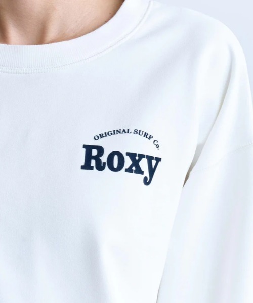 ROXY(ロキシー)の「KEEP IT REAL PO/ロキシー速乾UVカットプルオーバースウェットトレーナー(スウェット・レディース・グレー/ホワイト/ブラック/オレンジ・LARGE/SMALL/MEDIUM)」の13枚目の写真