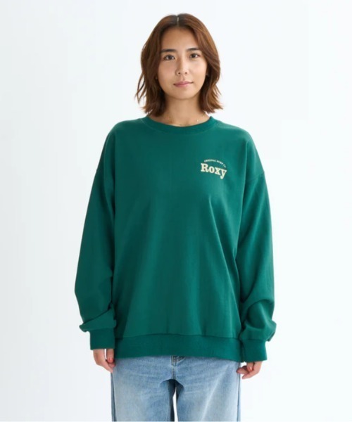 ROXY(ロキシー)の「KEEP IT REAL PO/ロキシー速乾UVカットプルオーバースウェットトレーナー(スウェット・レディース・グレー/ホワイト/ブラック/オレンジ・LARGE/SMALL/MEDIUM)」の16枚目の写真