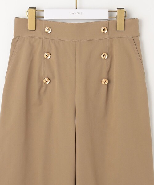ANY SIS(エニィスィス)の「【洗える】マリンディテール ワイドパンツ(その他パンツ・レディース・カーキ系/ベージュ系・4)」の15枚目の写真