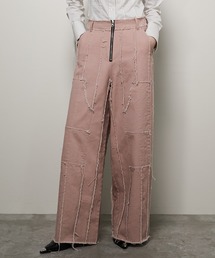 PRANK PROJECT | 【24WINTER PRE ORDER】ローエッジパネルパンツ/Raw Edge Panel Pants(その他パンツ)
