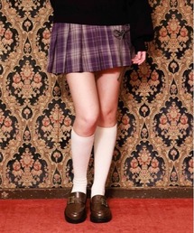 axes femme | タータンチェックキュロット(その他パンツ)