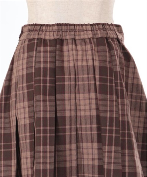 axes femme（アクシーズファム）の「タータンチェックキュロット（その他パンツ・レディース・パープル/ブラウン/ワイン・FREE）」の13枚目の写真