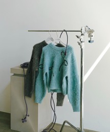 Firsthand | Firsthand/ファーストハンド リボンコード刺繍 シャギーニット(ニット/セーター)