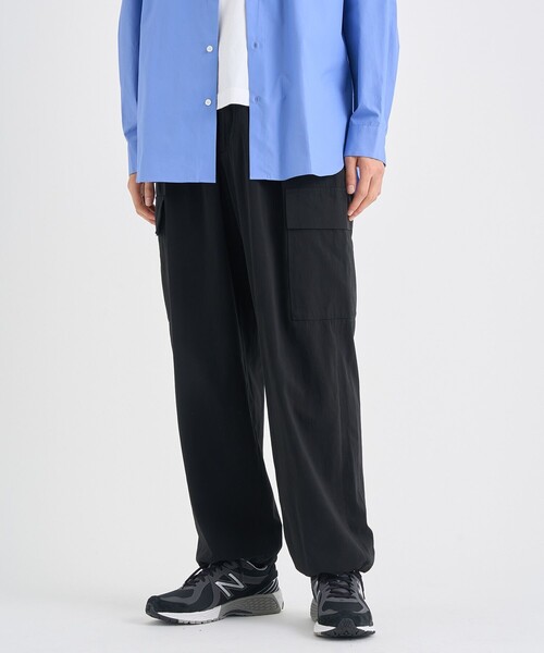 COTTON VOILE PARACHUTE CARGO PANTS（カーゴパンツ）｜ATON（エイトン） 49,500円