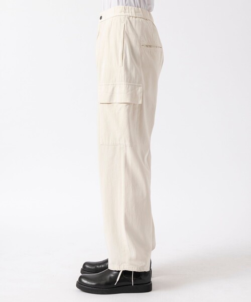 ATON（エイトン）の「COTTON VOILE PARACHUTE CARGO PANTS（カーゴ