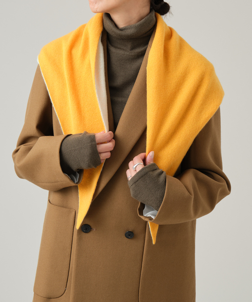 【美品】IENA ニットスカーフ　ASAUCE MELER 美品】IENA ニットスカーフ ASAUCE MELER - メルカリ