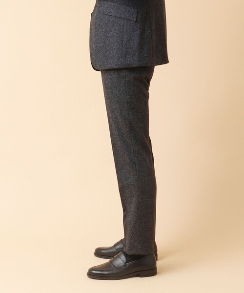 NOLLEY’S（ノーリーズ）の「《セットアップ/ビジカジ対応》JAPAN TWEED PT ツイードスラックスパンツ（スラックス・メンズ・グレー系その他/グレー/ネイビー/インディゴブルー・S/M/L/XL）」の8枚目の写真