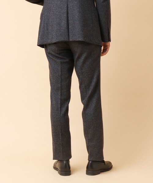 NOLLEY’S（ノーリーズ）の「《セットアップ/ビジカジ対応》JAPAN TWEED PT ツイードスラックスパンツ（スラックス・メンズ・グレー系その他/グレー/ネイビー/インディゴブルー・S/M/L/XL）」の9枚目の写真