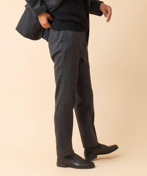NOLLEY’S（ノーリーズ）の「《セットアップ/ビジカジ対応》JAPAN TWEED PT ツイードスラックスパンツ（スラックス・メンズ・グレー系その他/グレー/ネイビー/インディゴブルー・S/M/L/XL）」の11枚目の写真