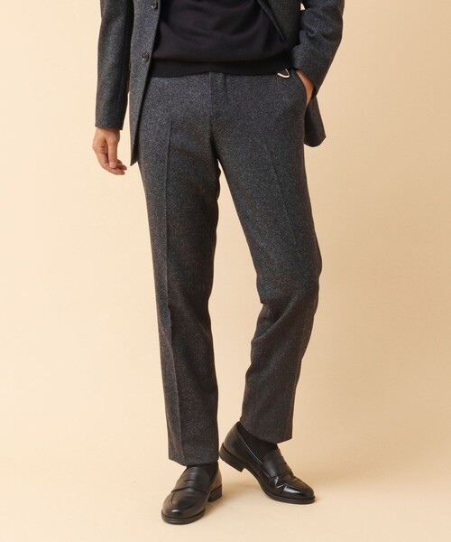 NOLLEY’S（ノーリーズ）の「《セットアップ/ビジカジ対応》JAPAN TWEED PT ツイードスラックスパンツ（スラックス・メンズ・グレー系その他/グレー/ネイビー/インディゴブルー・S/M/L/XL）」の13枚目の写真