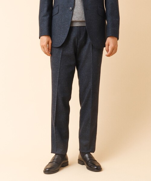 NOLLEY’S（ノーリーズ）の「《セットアップ/ビジカジ対応》JAPAN TWEED PT ツイードスラックスパンツ（スラックス・メンズ・グレー系その他/グレー/ネイビー/インディゴブルー・S/M/L/XL）」の19枚目の写真