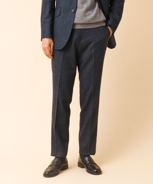 NOLLEY’S（ノーリーズ）の「《セットアップ/ビジカジ対応》JAPAN TWEED PT ツイードスラックスパンツ（スラックス・メンズ・グレー系その他/グレー/ネイビー/インディゴブルー・S/M/L/XL）」の20枚目の写真