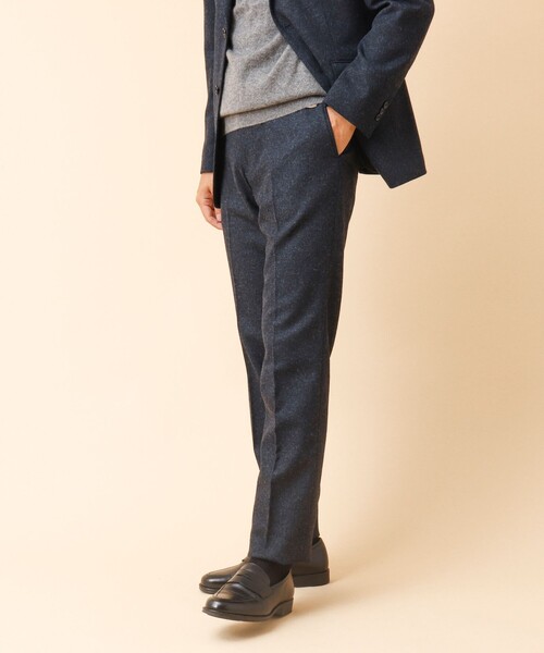 NOLLEY’S（ノーリーズ）の「《セットアップ/ビジカジ対応》JAPAN TWEED PT ツイードスラックスパンツ（スラックス・メンズ・グレー系その他/グレー/ネイビー/インディゴブルー・S/M/L/XL）」の21枚目の写真