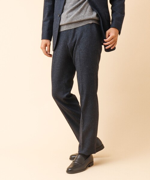 NOLLEY’S（ノーリーズ）の「《セットアップ/ビジカジ対応》JAPAN TWEED PT ツイードスラックスパンツ（スラックス・メンズ・グレー系その他/グレー/ネイビー/インディゴブルー・S/M/L/XL）」の22枚目の写真