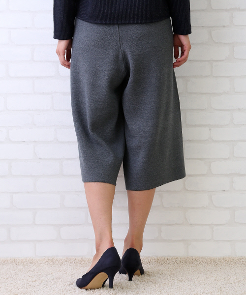 MYSELF ABAHOUSE（マイセルフアバハウス）の「ガウチョパンツ（その他パンツ・レディース・キャメル/グレー/ネイビー・FREE）」の5枚目の写真