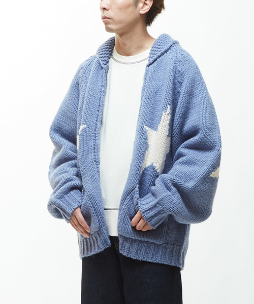 【セール】STAR★ LOWGAGE COWICHAN SWEATER（ニット/セーター）｜CONVERSE TOKYO（コンバーストウキョウ）