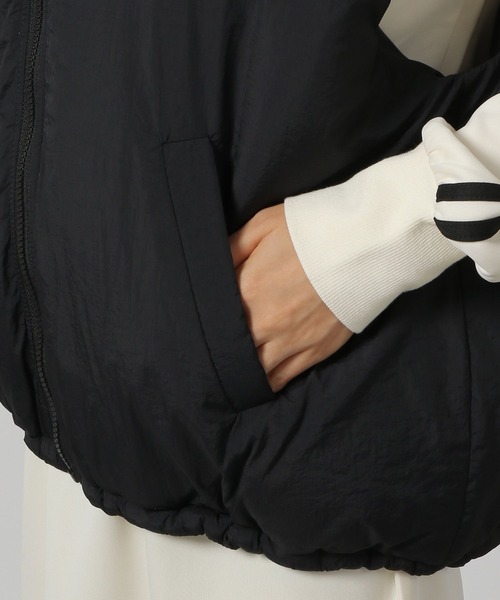 LAKOLE（ラコレ）の「中綿ボリュームベスト / 135044（ベスト・レディース・ライトブラウン/ブラック/クリーム・FREE）」の16枚目の写真