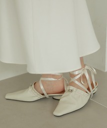 ACYM | 【BellaLume】ドロストコードミュール(パンプス)