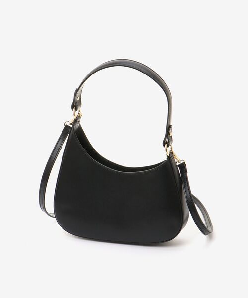 le.coeur blanc(ルクールブラン)の「《一部店舗/WEB限定》AULENTTIハーフムーンショルダー(ショルダーバッグ・レディース・ブラック/ボルドー・FREE)」の16枚目の写真