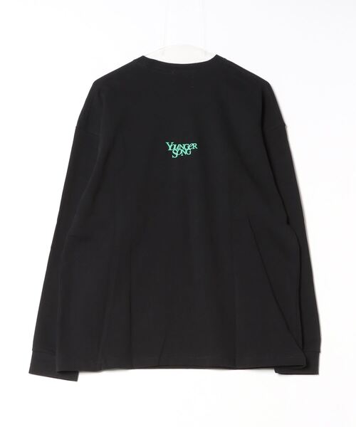 younger song（ヤンガーソング）の「Bubble gum girl LS Tee（Tシャツ/カットソー・メンズ・グリーン/パープル/ブラック・MEDIUM/LARGE）」の4枚目の写真