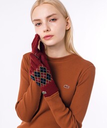 LACOSTE(RXe)̃tbVJ[A[KCjbgO[u ^b`plΉ()
