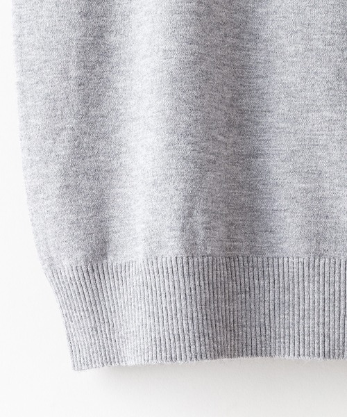 Blue Standard (ブルースタンダード)の「【BLUE STANDARD/ブルースタンダード】高機能カシミヤタッチ タートルネックセーター 素肌で着れるセーター マシンウォッシャブル アンチプリング 静電気防止 ストレッチ ウォームビズ(ニット/セーター・メンズ・チャコールグレー/杢グレー/ブラック/オフホワイト・X-LARGE/LARGE/MEDIUM)」の5枚目の写真