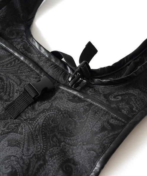 Subciety（サブサエティ）の「Paisley marche bag（ハンドバッグ・メンズ・ブラック/グリーン・FREE）」の8枚目の写真