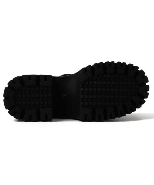 WEGO（ウィゴー）の「WEGO/厚底トレッキングブーツ（ブーツ・レディース・ブラック/キャメル・LARGE/MEDIUM/SMALL）」の22枚目の写真