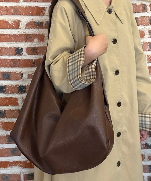 Miniministore（ミニミニストア）の「ショルダーバッグ 斜めがけバッグ 大容量（ショルダーバッグ・レディース・ブラック/ブラウン・FREE）」の15枚目の写真