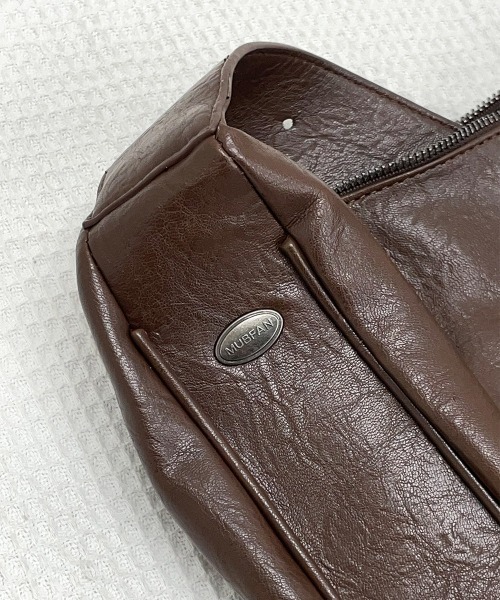 Miniministore（ミニミニストア）の「ショルダーバッグ 斜めがけバッグ 大容量（ショルダーバッグ・レディース・ブラック/ブラウン・FREE）」の22枚目の写真