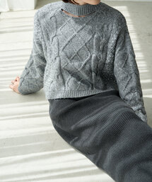 gemeil | 《再値下》ハイネックニット×IラインニットワンピースSET（LA-201）(ワンピース)