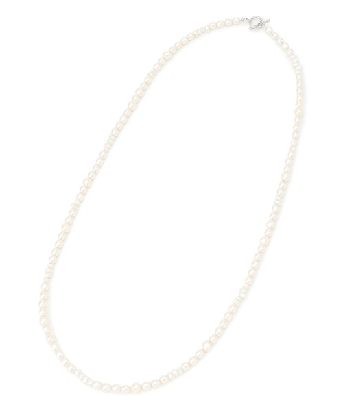 23区（ニジュウサンク）の「【APPLAUDIR】ランダムバロックパール ロングネックレス（ネックレス・レディース・シルバー系・F）」の2枚目の写真