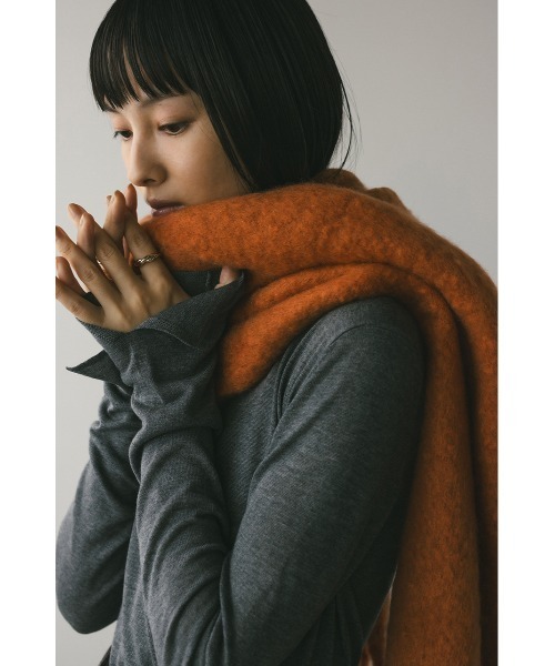 フリンジワイドマフラー（マフラー）｜STYLEMIXER（スタイルミキサー