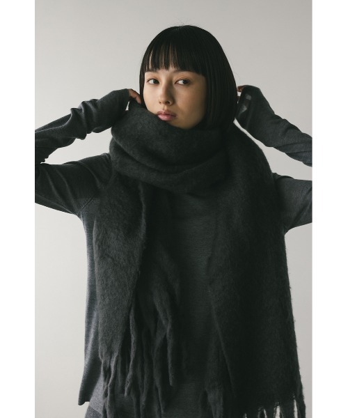 フリンジワイドマフラー（マフラー）｜STYLEMIXER（スタイルミキサー