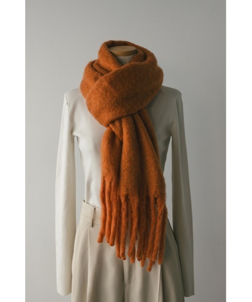 フリンジワイドマフラー（マフラー）｜STYLEMIXER（スタイルミキサー