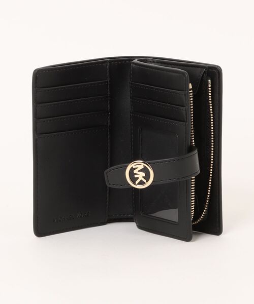 MICHAEL KORS(マイケルコース)の「GREENWICH ジップアラウンド タブ ウォレット ミディアム(財布・レディース・ブラック・FREE)」の3枚目の写真