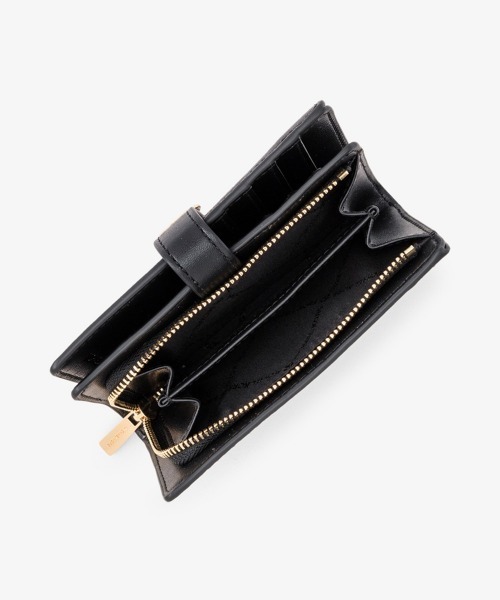 MICHAEL KORS(マイケルコース)の「GREENWICH ジップアラウンド タブ ウォレット ミディアム(財布・レディース・ブラック・FREE)」の6枚目の写真