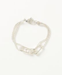 MAISON D' PULSE（メゾンドパルス）の「MAISON D’ PULSE( メゾンドパルス ）Original stone chain _double bracelet_D004（ブレスレット）」