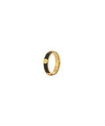 ミラー　エナメル　リング　Tory Gold/New Ivory ミラー-スタッズ-リング-angle.