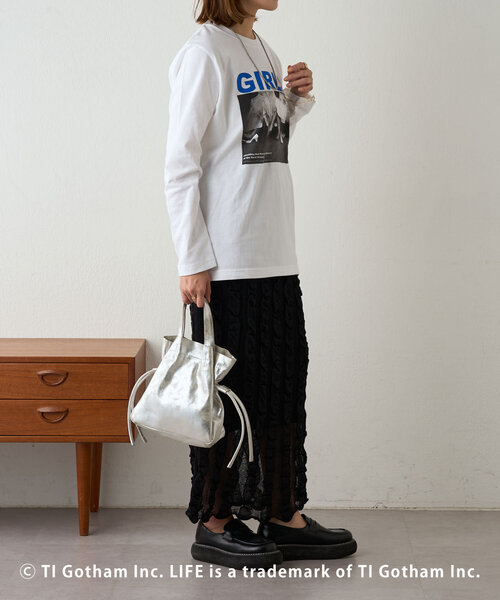 SHENERY(シーナリー)の「【GOOD ROCK SPEED】LIFE PC GIRLロンTee(Tシャツ/カットソー・レディース・ホワイト・FREE)」の8枚目の写真