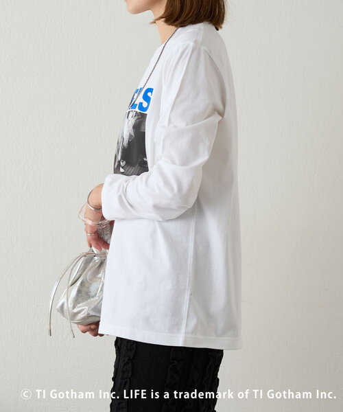 SHENERY(シーナリー)の「【GOOD ROCK SPEED】LIFE PC GIRLロンTee(Tシャツ/カットソー・レディース・ホワイト・FREE)」の13枚目の写真