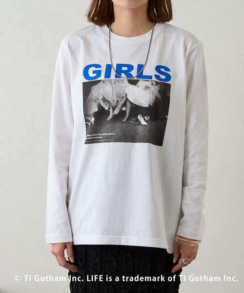 SHENERY(シーナリー)の「【GOOD ROCK SPEED】LIFE PC GIRLロンTee(Tシャツ/カットソー・レディース・ホワイト・FREE)」の16枚目の写真