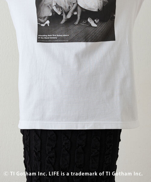 SHENERY(シーナリー)の「【GOOD ROCK SPEED】LIFE PC GIRLロンTee(Tシャツ/カットソー・レディース・ホワイト・FREE)」の6枚目の写真