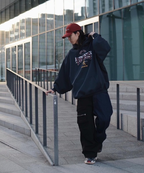 ANDRAP(アンドラップ)の「ANDRAP/アンドラップ/COMBINATION PANTS/コンビネーションパンツ(デニムパンツ・メンズ・ブラック/インディゴブルー・M/L/XL/S)」の10枚目の写真