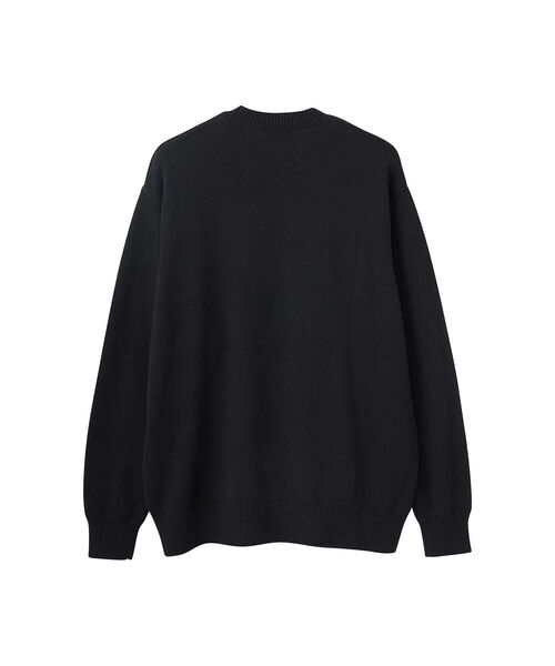 HYSTERIC GLAMOUR（ヒステリックグラマー）の「SONIC YOUTH/GOO編込 セーター（ニット/セーター・メンズ・トップグレー/ブラック・SMALL/MEDIUM/LARGE/X-LARGE）」の3枚目の写真