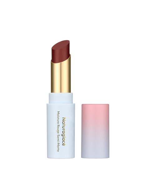 Naturaglace（ナチュラグラッセ）の「ナチュラグラッセ モイスチャー ルージュ セミマット（口紅/リップティント/グロス・レディース・04M_ロージーブラウン/03M_メロウコーラル/02M_ダスティローズ/01M_ビターレッド・FREE）」の4枚目の写真