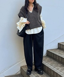 stand collar cuffs frill shirt