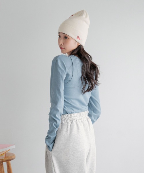 LOWRYS FARM（ローリーズファーム）の「タンクレイヤードプルオーバー 288076（Tシャツ/カットソー・レディース・ブラック/ブルー/アイボリー・FREE）」の17枚目の写真