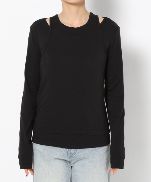 LOWRYS FARM（ローリーズファーム）の「タンクレイヤードプルオーバー 288076（Tシャツ/カットソー・レディース・ブラック/ブルー/アイボリー・FREE）」の20枚目の写真